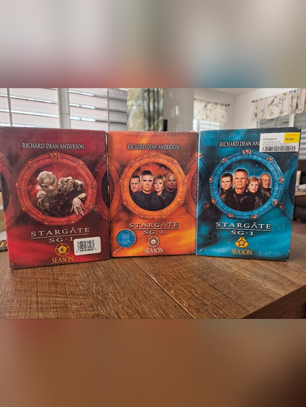 Stargate SG-1 Seasons 4 6 & 7 DVD Box Set Lot Factory Sealed New
